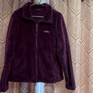 Women's Purple Fleece Jacket